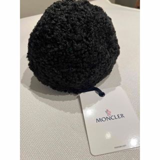 新品未使用!モンクレール モコモコキャップ Sサイズ ブラック テディベア