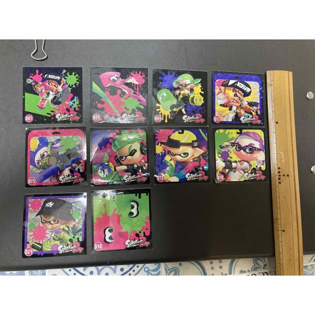 スプラトゥーン　シール10枚 エンタメ/ホビーのおもちゃ/ぬいぐるみ(キャラクターグッズ)の商品写真