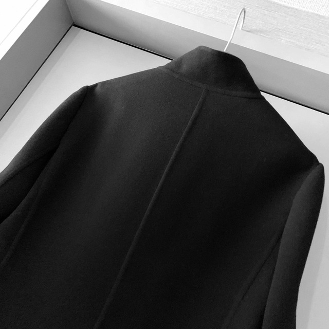 Max Mara(マックスマーラ)の極綺麗‼️最高級 白タグ ダブルフェイス ピュアウール100% コート レディースのジャケット/アウター(ロングコート)の商品写真