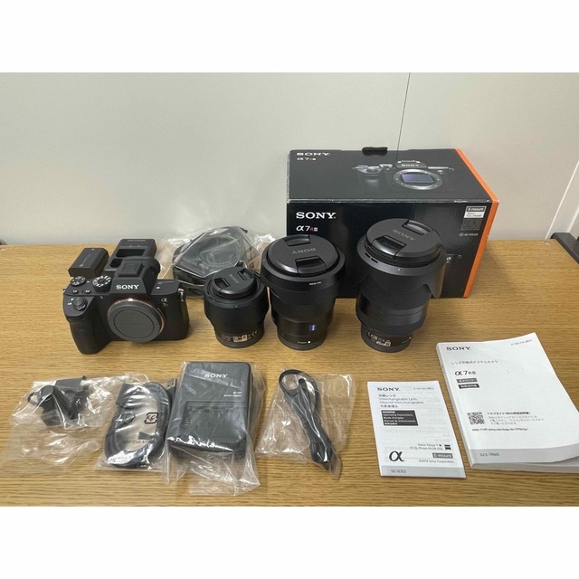 SONY a7iv ボディ 美品　予備バッテリー付き