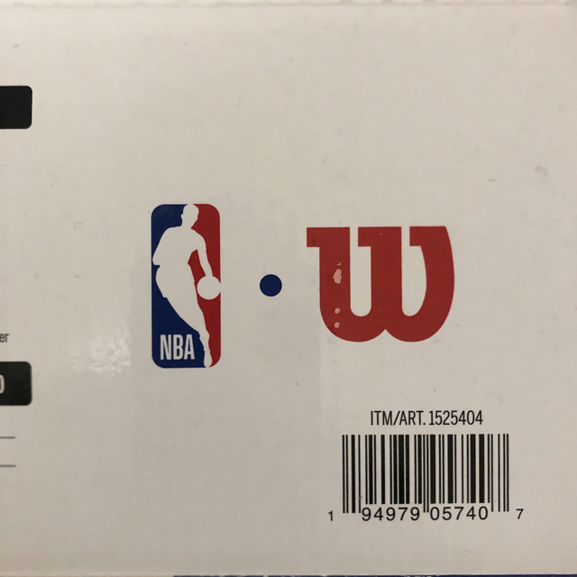 wilson(ウィルソン)の【新品・未使用】ウィルソン［Wilson］NBA バスケットボール  7号球 スポーツ/アウトドアのスポーツ/アウトドア その他(バスケットボール)の商品写真