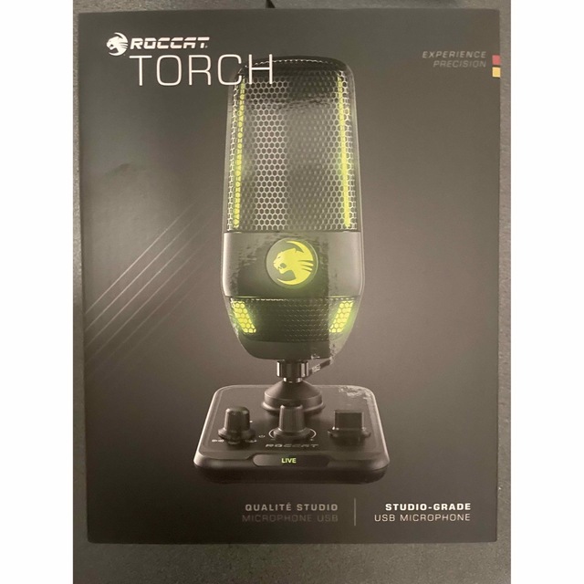新品未開封】ROCCAT スタジオグレード USB マイク TORCHの通販 by