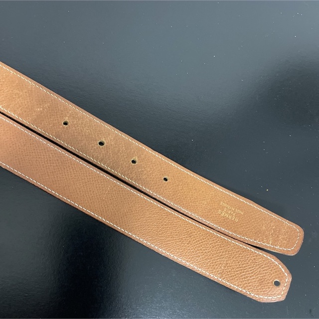 新品入荷 HERMESエルメスエトリエリバーシブルベルト80 HERMESエルメス