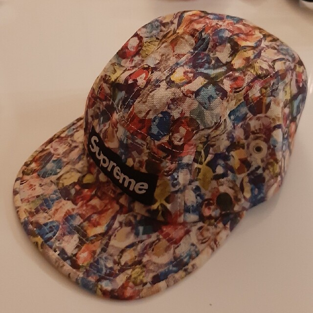 シュプリームキャップ　Supreme × Liberty Art FABRICS