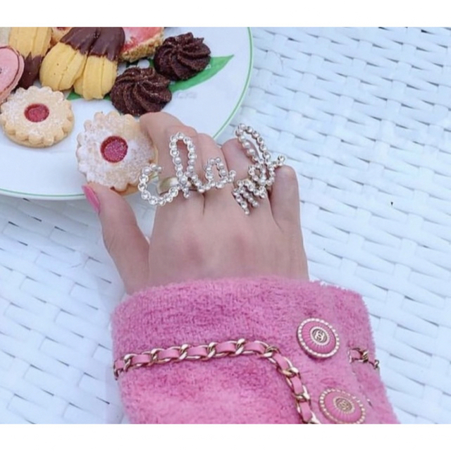 史上最も激安 CHANEL ダブルリング 激レア⭐️シャネル CHANEL