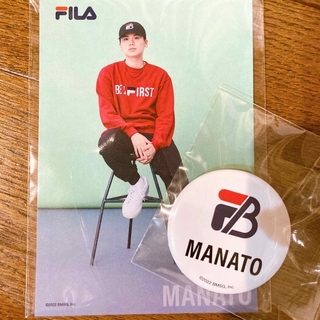ビーファースト(BE:FIRST)のmarimeme様Fila特典♡BE:FIRST MANATO マナト(アイドルグッズ)