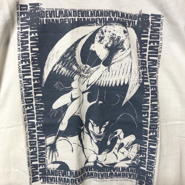 デビルマン アートストーム 劇画Tシャツ ９０年代 デッドストック ヴィンテージ