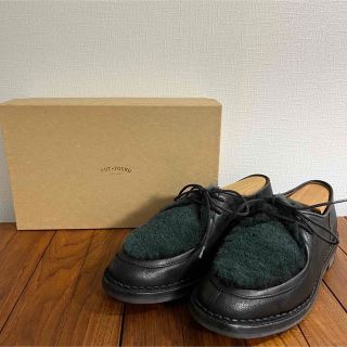 パラブーツ(Paraboot)の最終価格【NOT FOUND】チロリアンシューズ　箱付き美品(ドレス/ビジネス)