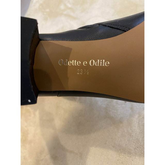 Odette e Odile(オデットエオディール)の新品未使用！オデットエオディール　ショート　ブーツ　ブラック レディースの靴/シューズ(ブーツ)の商品写真