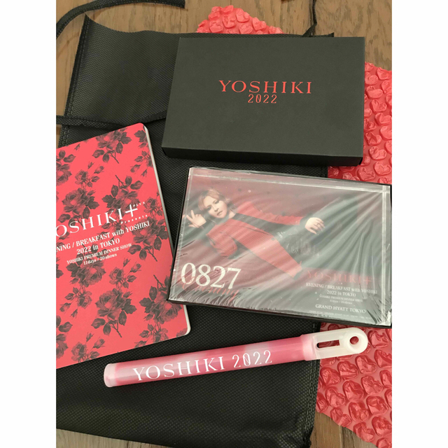 YOSHIKIディナーショーグッズセットの通販 by ぱぴ's shop|ラクマ