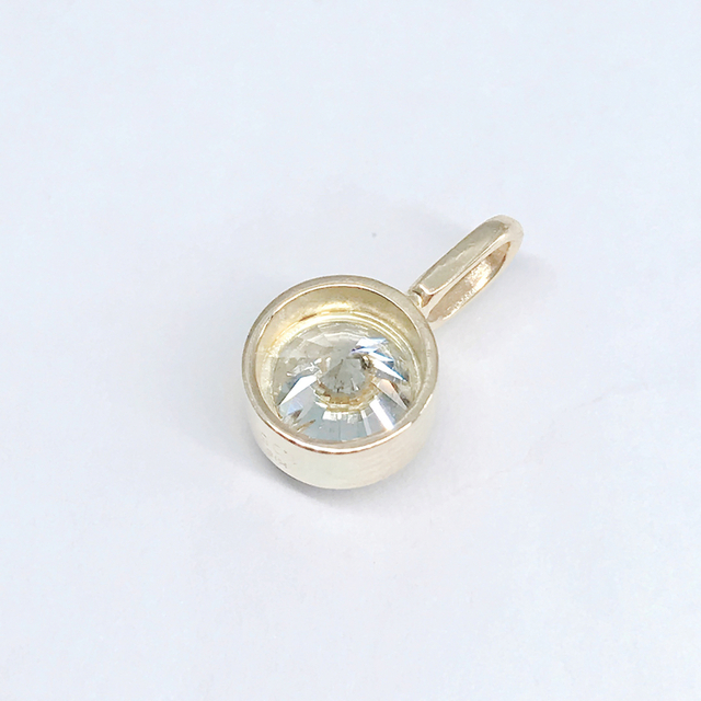 1.051ct 1粒 ダイヤモンド ペンダントトップ K18 ダイヤ 1ctUP
