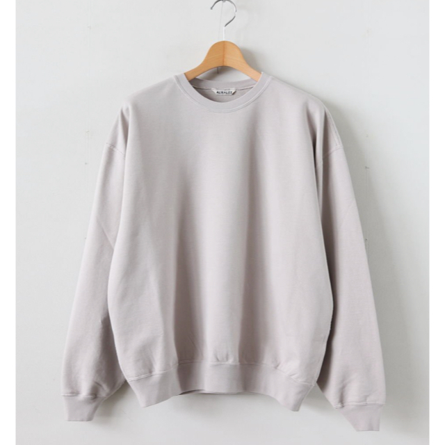 【AURALEE】SUPER SOFT SWEAT BIG P/O size 5