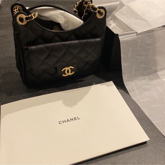 CHANEL ♪2023新作スモールホーボーバッグ