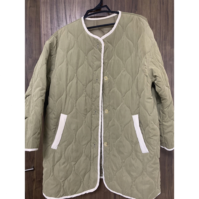 しまむら(シマムラ)のterawear emuキルティングアウター レディースのジャケット/アウター(ノーカラージャケット)の商品写真