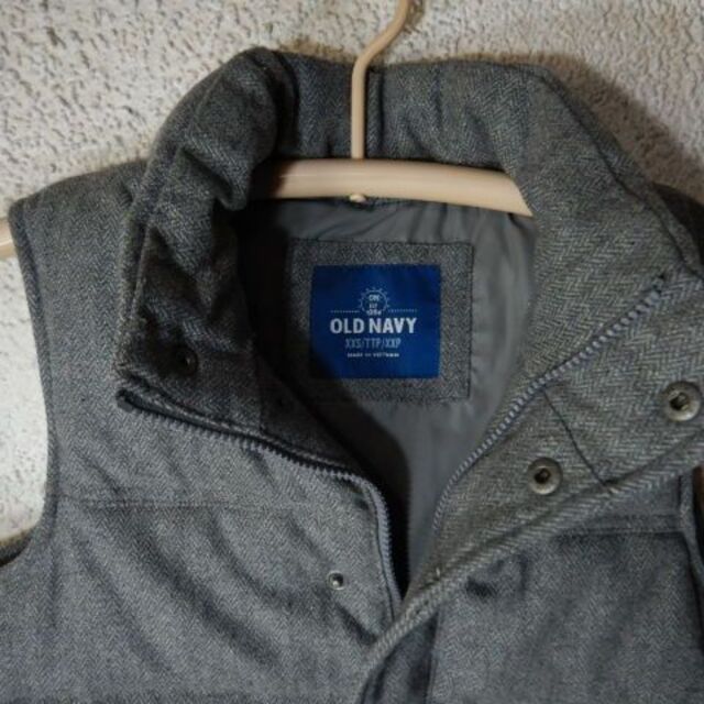 Old Navy(オールドネイビー)のo5877　OLD NAVY　中綿　ベスト　ウール混　ジャケット メンズのジャケット/アウター(その他)の商品写真