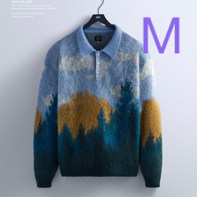 保証書付】 NEEDLES × KITH - Needles MOHAIR M SWEATER POLO ニット+ ...