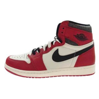 ナイキ(NIKE)のNIKE ナイキ DZ5485-612 AIR JORDAN 1 エアジョーダン 1 RETRO HIGH OG Chicago Lost and Found レトロ ハイカット スニーカー レッド系【新古品】【未使用】【中古】(スニーカー)