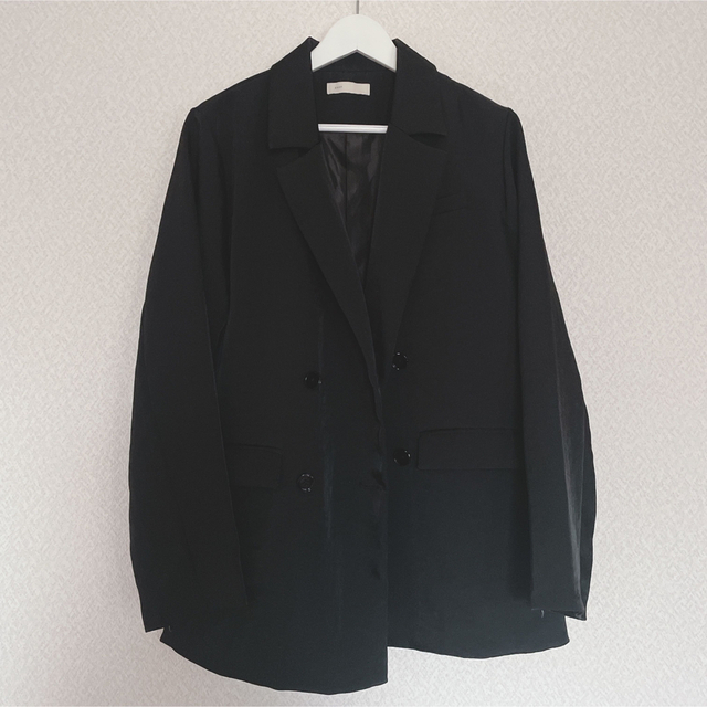 enof twill slit jacket black L レディースのジャケット/アウター(テーラードジャケット)の商品写真