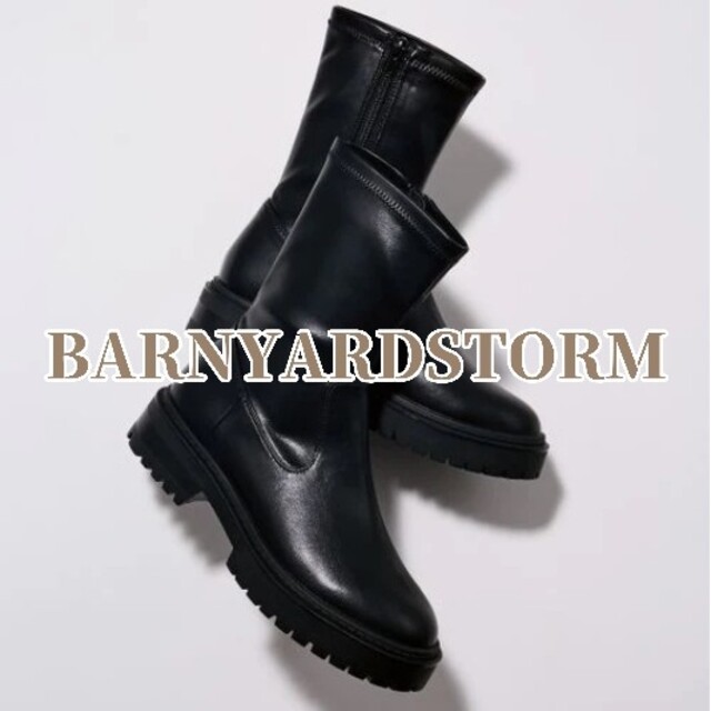 BARNYARDSTORM(バンヤードストーム)のBARNYARDSTORM ＥＶＥＲＹストレッチブーツ ショートブーツ レディースの靴/シューズ(ブーツ)の商品写真