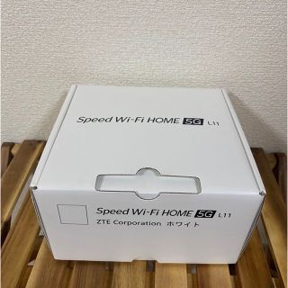 エーユー(au)のSpeed Wi-Fi HOME 5G L11【美品】(その他)