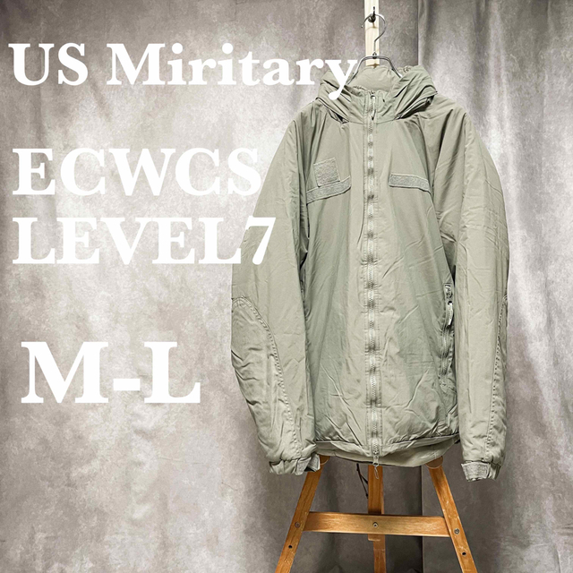 米軍実物】 ecwcs gen3 level7 レベル7 プリマロフト M-L-