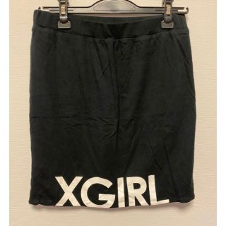 エックスガール(X-girl)の【お値下げしました！】X-girl スカート　リバーシブル　タイトスカート(ミニスカート)