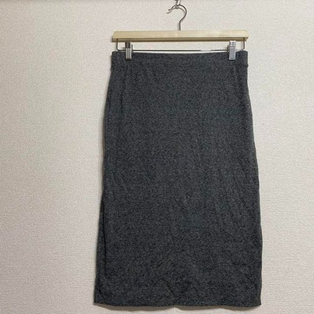 H&M エイチアンドエム　タイトスカート  グレー　M レディースのスカート(ひざ丈スカート)の商品写真