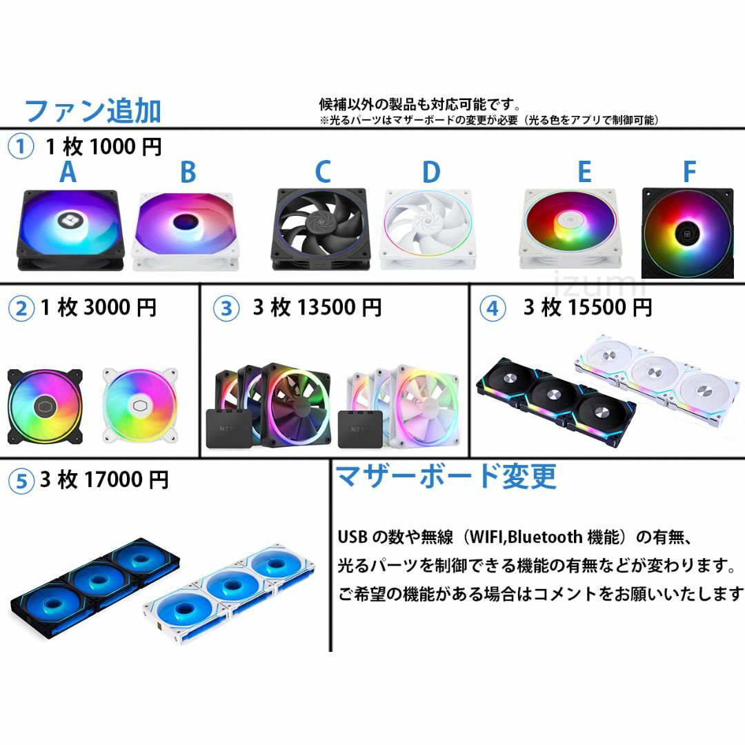 ゲーミング、配信向けPC i5-13400F　自作PC