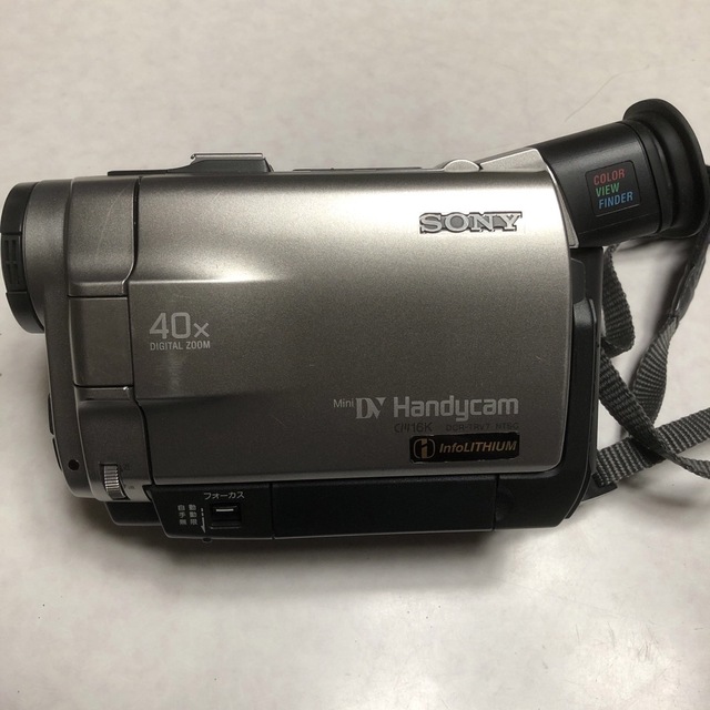お買得限定品☆夏売れ筋 動作品 SONY miniDV ビデオカメラ DCR-TRV7 ②