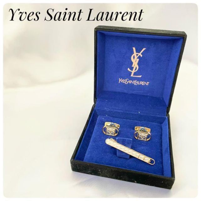 イヴ サンローラン(YVES SAINT LAURENT )タイピンカフス www