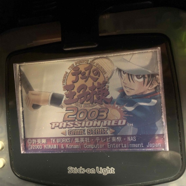 新版テレビゲーム希少品 貼ってクリア!フロントライト GAME BOY ADVANCE