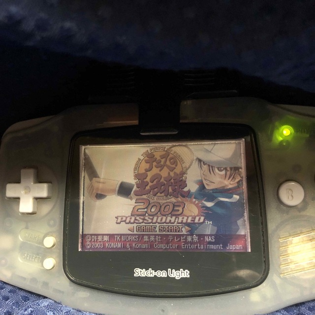 新版テレビゲーム希少品 貼ってクリア!フロントライト GAME BOY ADVANCE