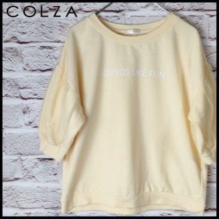 コルザ(COLZA)のCOLZA　コルザ　トップス　半袖　七分袖　レディース【M】(Tシャツ(長袖/七分))