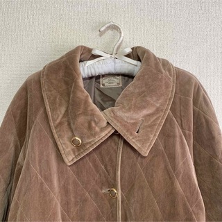 フラワー(flower)の◯ vintage quilted coat ◯(ロングコート)