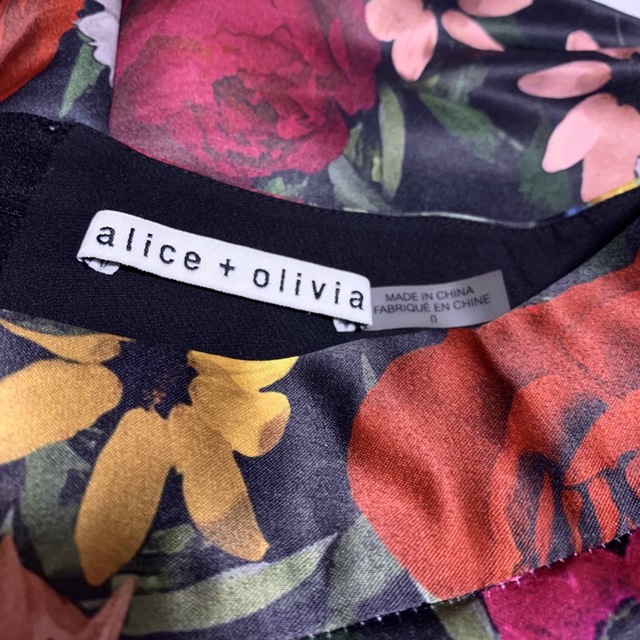 新品 alice+olivia フローラルプリント スカート 花柄