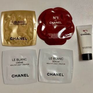 シャネル(CHANEL)のCHANEサンプル5点(サンプル/トライアルキット)