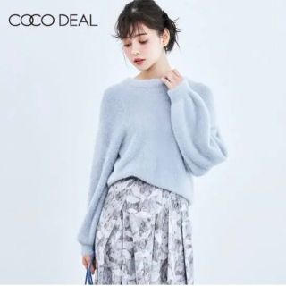 ココディール(COCO DEAL)のCOCO DEAL シャーギーニット(ニット/セーター)