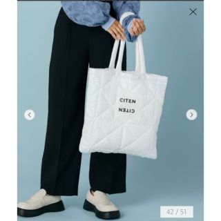 ユナイテッドアローズ(UNITED ARROWS)のCITEN パデッドキルティングトートバッグ(トートバッグ)