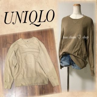 ユニクロ(UNIQLO)のUNIQLO♡スウェット  トレーナー(スウェット)