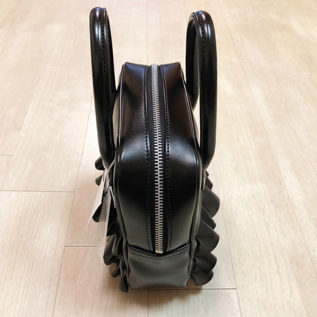 新品 コムデギャルソンガール フリルバッグ ブラック 青山バッグ