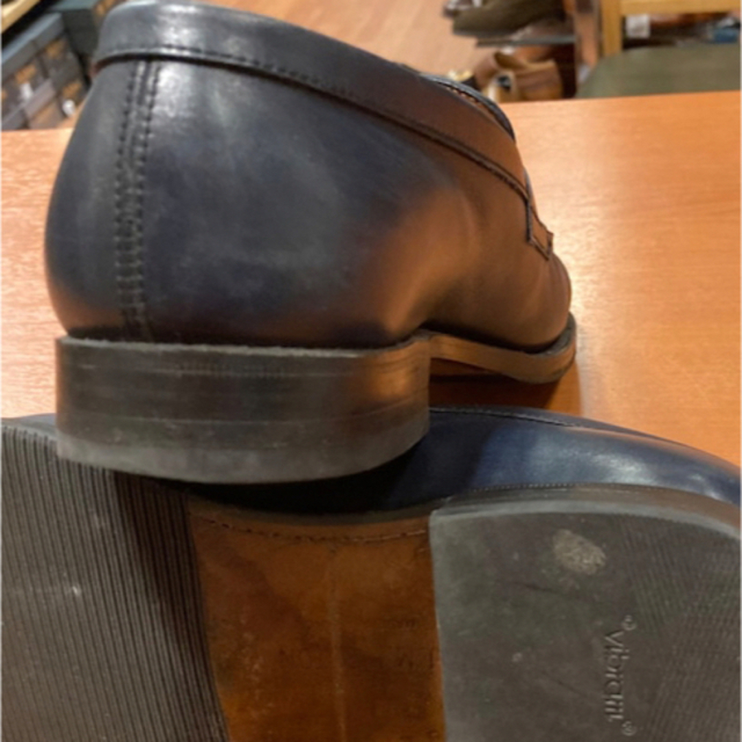 J.M. WESTON - jm weston 180 レディース ネイビー ローファーの J.M. WESTON - jm weston 180 レディース ネイビー ローファーの