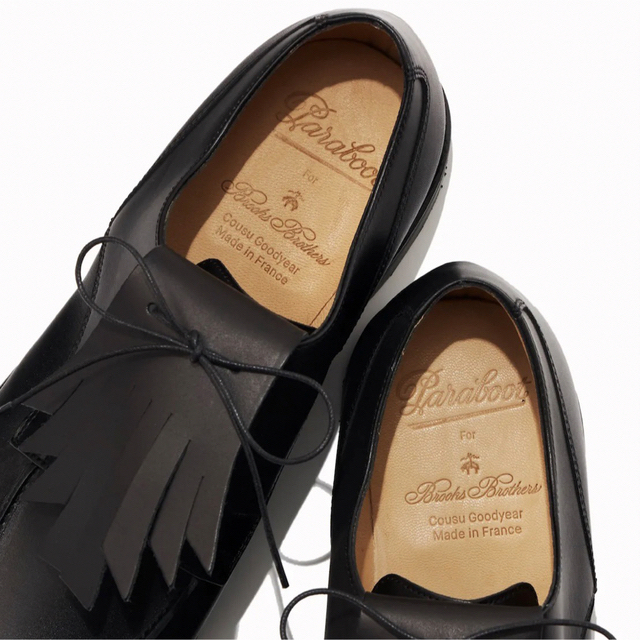2022年最新春物 ブルックスブラザーズ 別注 限定 Paraboot シャン