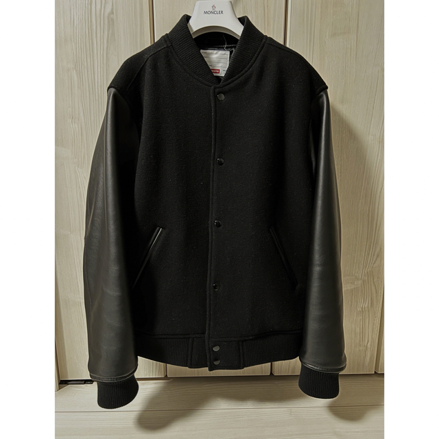 シュプリーム 18AW Motion Logo Varsity Jacket L