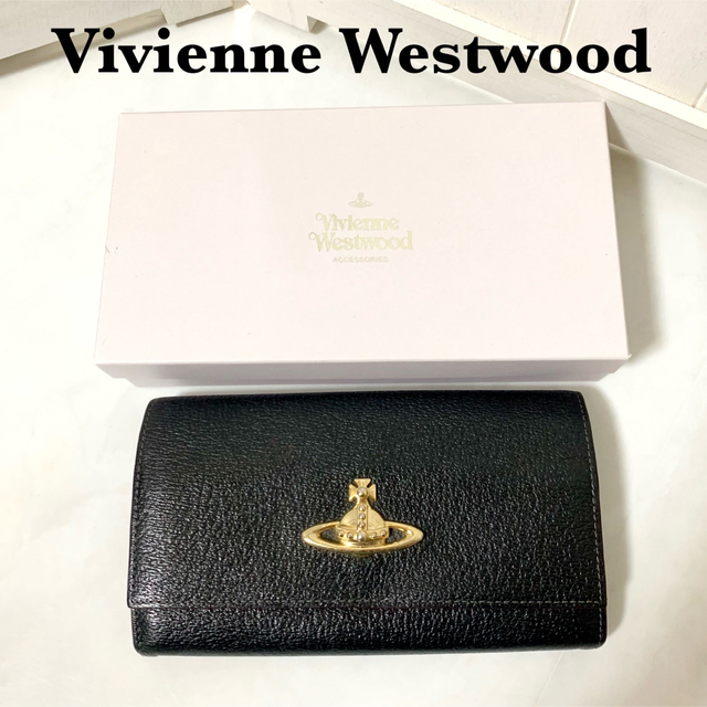Vivienne Westwood - 美品　ヴィヴィアンウエストウッド　レザー　長財布