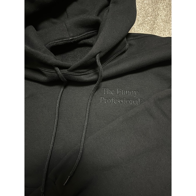 メンズennoy HOODIE＋SWEAT PANTS 刺繍色 BLACK - パーカー