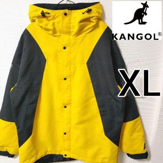 カンゴール(KANGOL)のKANGOL 黄 マウンテンパーカー ナイロンジャケット カンゴール ブルゾン(マウンテンパーカー)