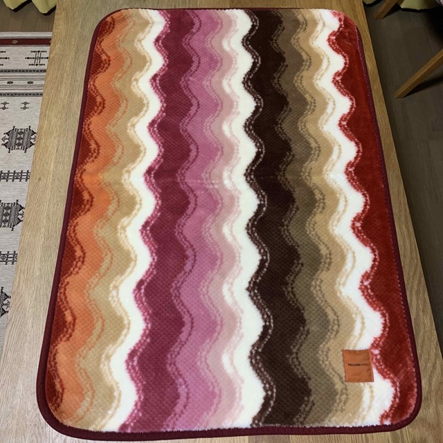 【うらこっこ様専用】MISSONI HOMEのクォーターケット3枚 インテリア/住まい/日用品の寝具(毛布)の商品写真