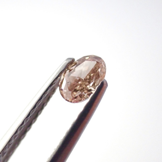 特別価格】 0.258ct ブラウン ピンク ブラウン ダイヤモンド ルース