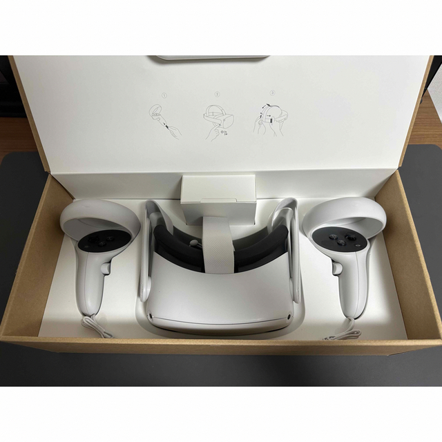 Oculus Quest 2 128GB エンタメ/ホビーのゲームソフト/ゲーム機本体(家庭用ゲーム機本体)の商品写真