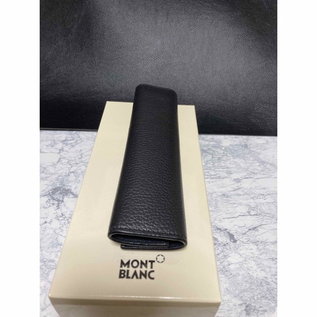 美品 モンブラン ペンケース 1本用 ペンポーチ 革 montblanc